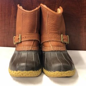 Shearling pull-on Bean boots by LL Bean
